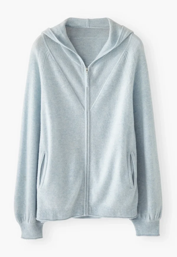 Women Wrap London Knitwear*Zip-Up Hoodie