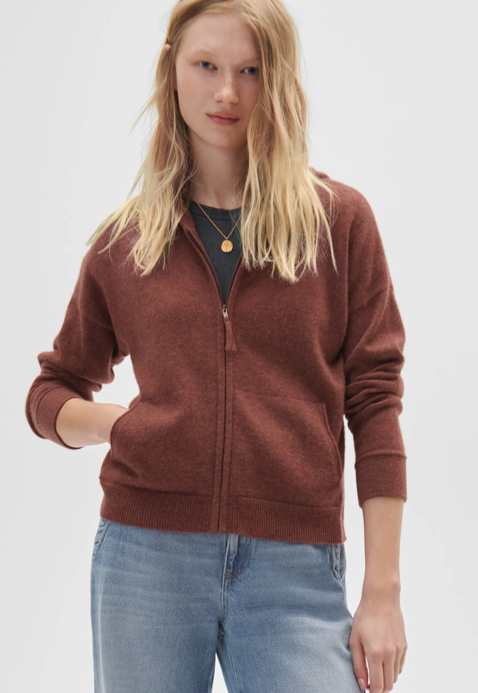 zipup_hoodie_0-2.webp Women Wrap London Knitwear*Zip-Up Hoodie