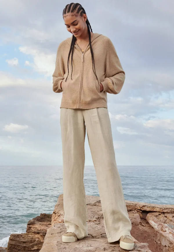 Women Wrap London Knitwear*Zip-Up Hoodie
