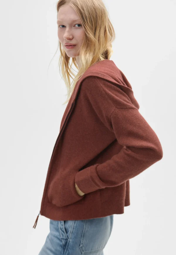 Women Wrap London Knitwear*Zip-Up Hoodie