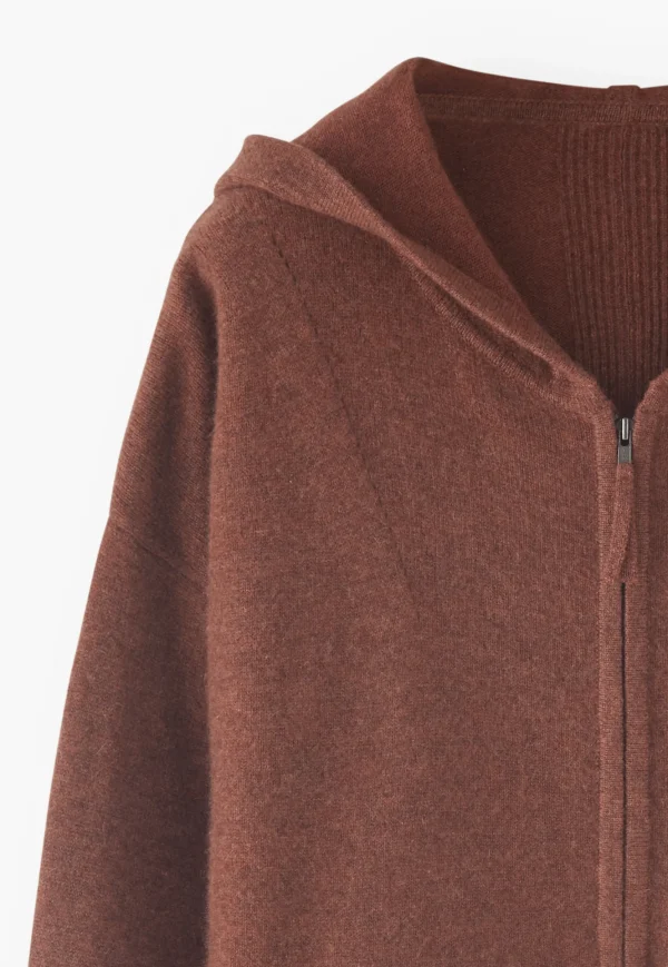 Women Wrap London Knitwear*Zip-Up Hoodie