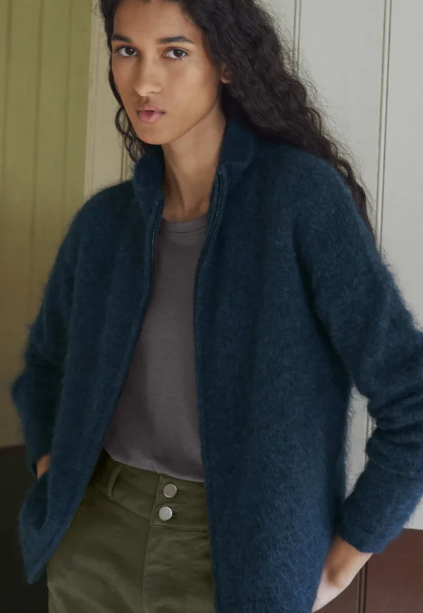 Women Wrap London Knitwear*Zip-Up Sweater